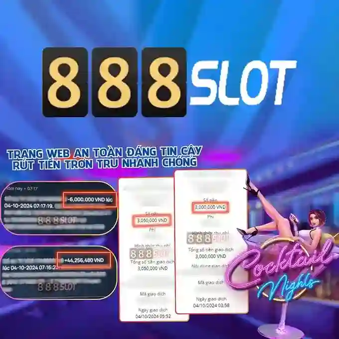 888slot – Trải nghiệm chơi slot trực tuyến đáng tin cậy